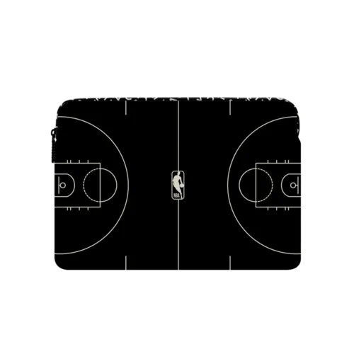 NBA Basketball Court Laptop Sleeve | Large (16") / Impact Laptop Sleeve / Multicolor | Image 1