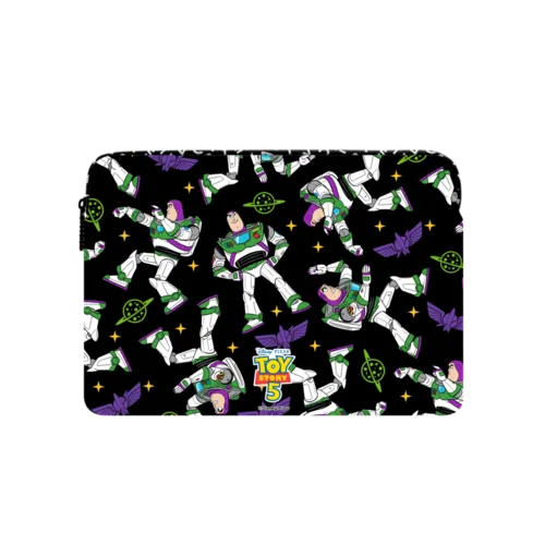 Toy Story 5 Buzz Lightyear Pattern Laptop Sleeve | Large (16") / Impact Laptop Sleeve / Multicolor | Image 1