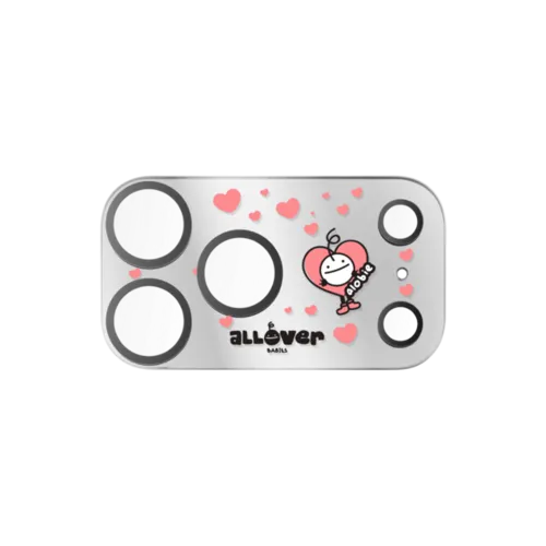  Love Alobie (iPhone 17 Pro Max) | iPhone 17 Pro Max (Lens Protector) / Mirror Camera Lens Protector / Silver | Image 1