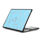 Slick Baby Blue | MacBook Pro 14-inch (M1 - M5) / MacBook Impact Case / Black | Image 1