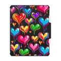 Dripping Hearts | iPad Pro 13-inch (M4/M5) / iPad Impact Folio Case / Black | Image 1