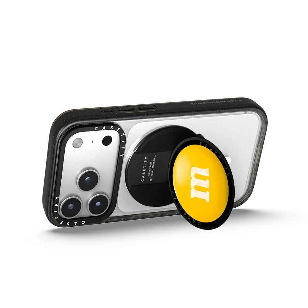 M&M'S Yellow Grip Stand