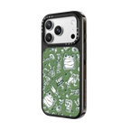 Toy Story 5 Lilypad Pattern Case (Green Version) | iPhone 18 Pro Max / Impact Case MagSafe Compatible - Glossy / Glossy Black | Image 2
