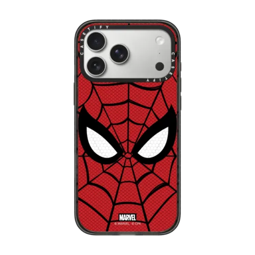Spider-Man New Mask Case | iPhone 17 Pro Max / Impact Case MagSafe Compatible / Black | Image 1
