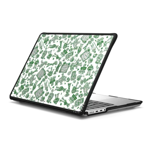 Toy Story 5 Lilypad Laptop Case | MacBook Pro 14-inch (M1 - M5) / MacBook Impact Case / Black | Image 1