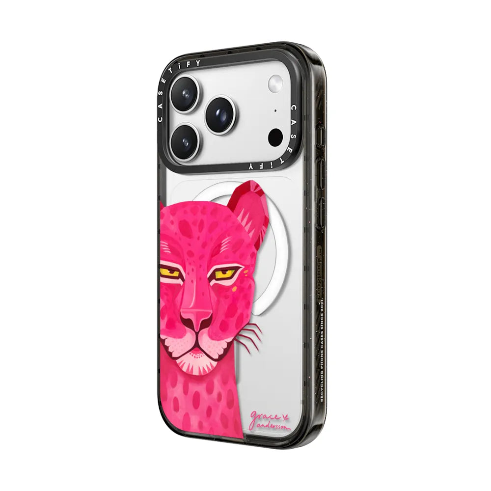 Pink Leopard by Grace Andersson