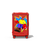 Lobster Pop | 21" Carry-On Suitcase / Bounce Suitcase / Cherry Red | Image 1