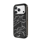 Bonsai Sashiko Case | iPhone 18 Pro Max / Impact Case MagSafe Compatible - Glossy / Glossy Black | Image 2