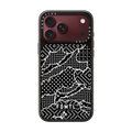 Bonsai Sashiko Case | iPhone 18 Pro Max / Impact Case MagSafe Compatible - Glossy / Glossy Black | Image 1