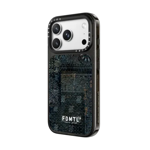 Sashiko Paisely Case | iPhone 18 Pro Max / Impact Case MagSafe Compatible - Glossy / Glossy Black | Image 2