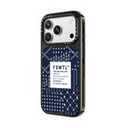 Camo Sashiko Case | iPhone 18 Pro Max / Impact Case MagSafe Compatible - Glossy / Glossy Black | Image 2
