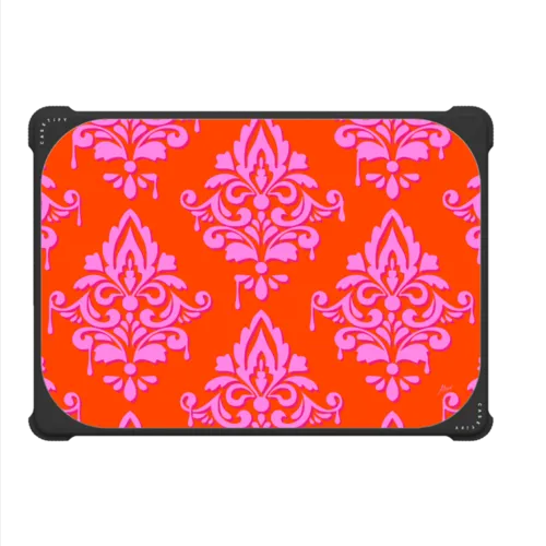 Preppy Damask | MacBook Pro 14-inch (M1 - M5) / MacBook Bounce Case / Black | Image 2