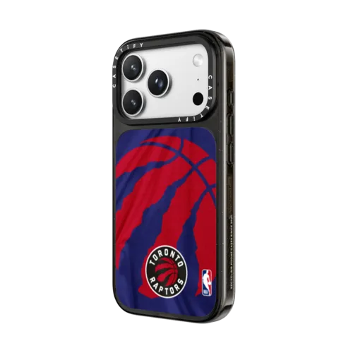 Toronto Raptors Hardwood Classic Jersey Case | iPhone 18 Pro Max / Impact Case MagSafe Compatible - Glossy / Glossy Black | Image 2