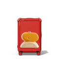 Squeeze n Roll 1 - Yellow | 21" Carry-On Suitcase / Bounce Suitcase / Cherry Red | Image 1