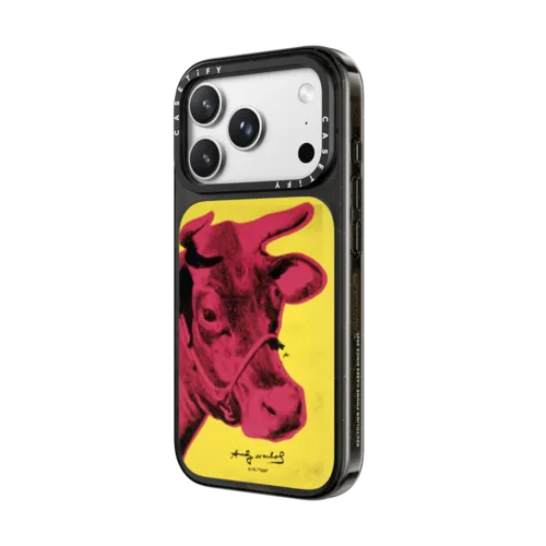 Cows (1966) Andy Warhol | iPhone 18 Pro Max / Impact Case MagSafe Compatible - Glossy / Glossy Black | Image 2