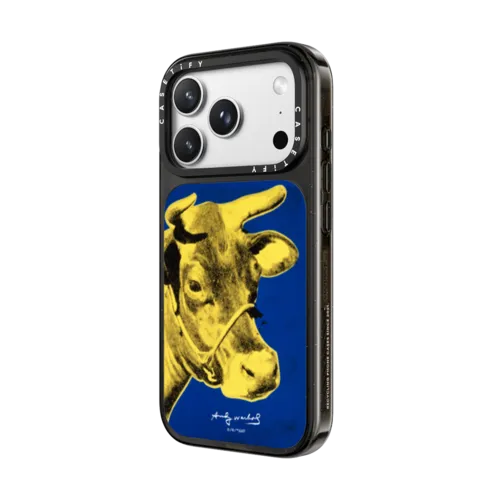 Cows (1971) Andy Warhol | iPhone 18 Pro Max / Impact Case MagSafe Compatible - Glossy / Glossy Black | Image 2