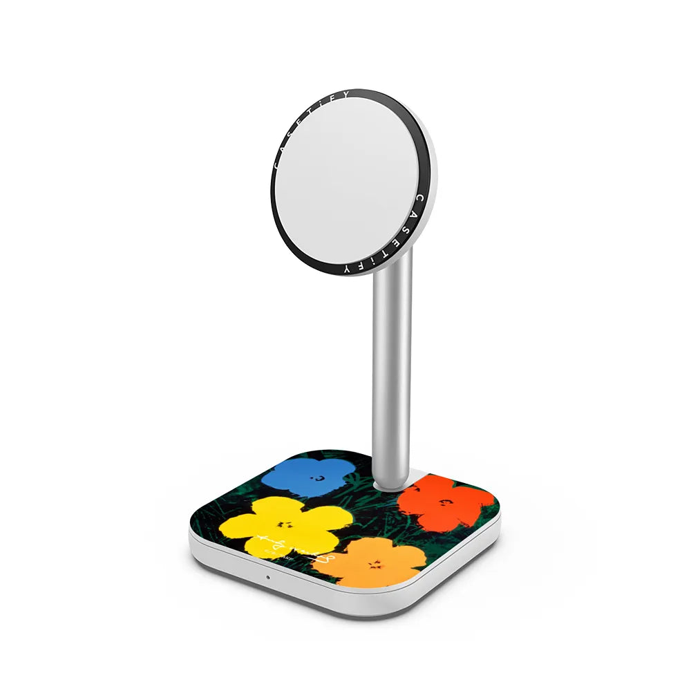 Flowers (c. 1965) Andy Warhol PowerThru 2-in-1 Charging Stand