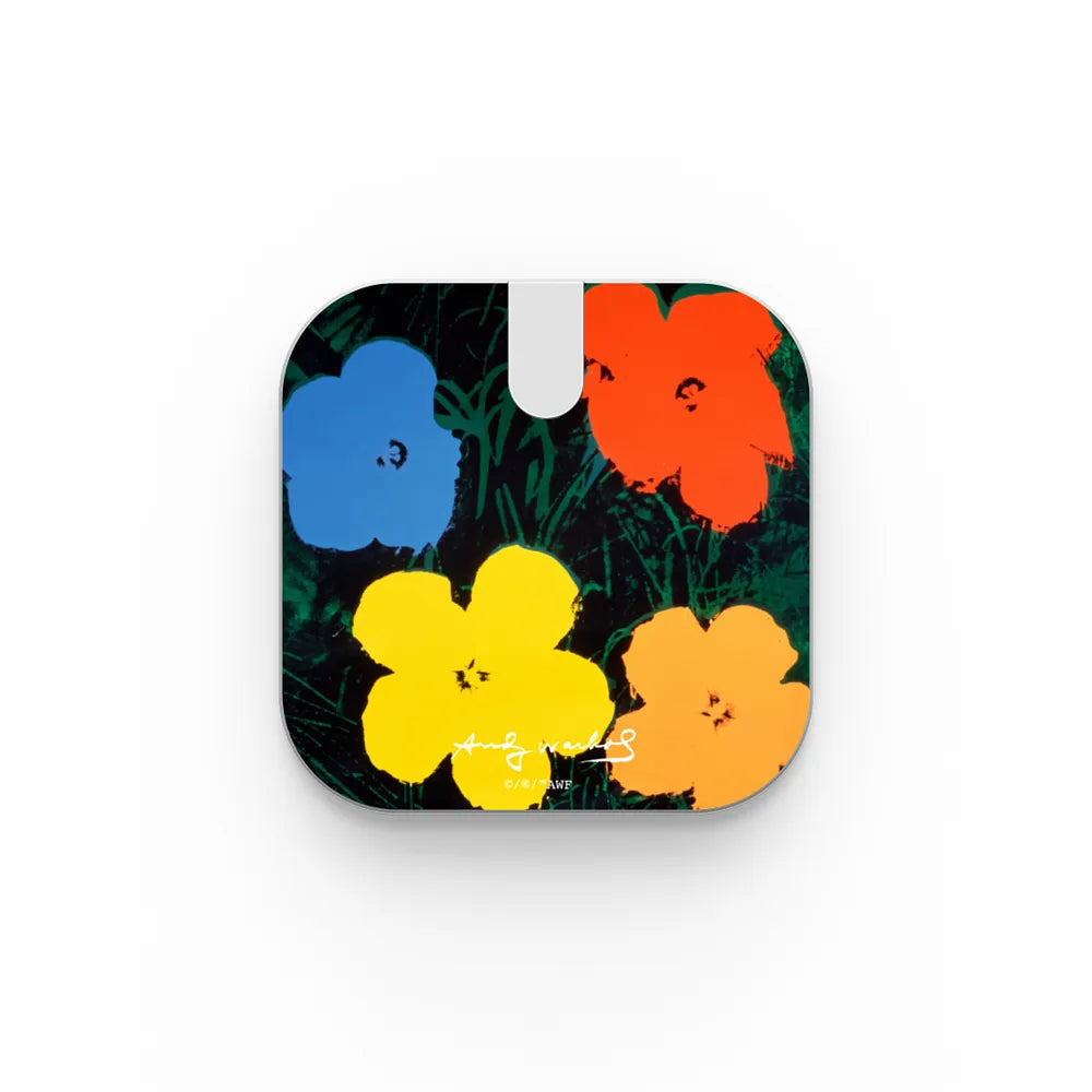 Flowers (c. 1965) Andy Warhol PowerThru 2-in-1 Charging Stand