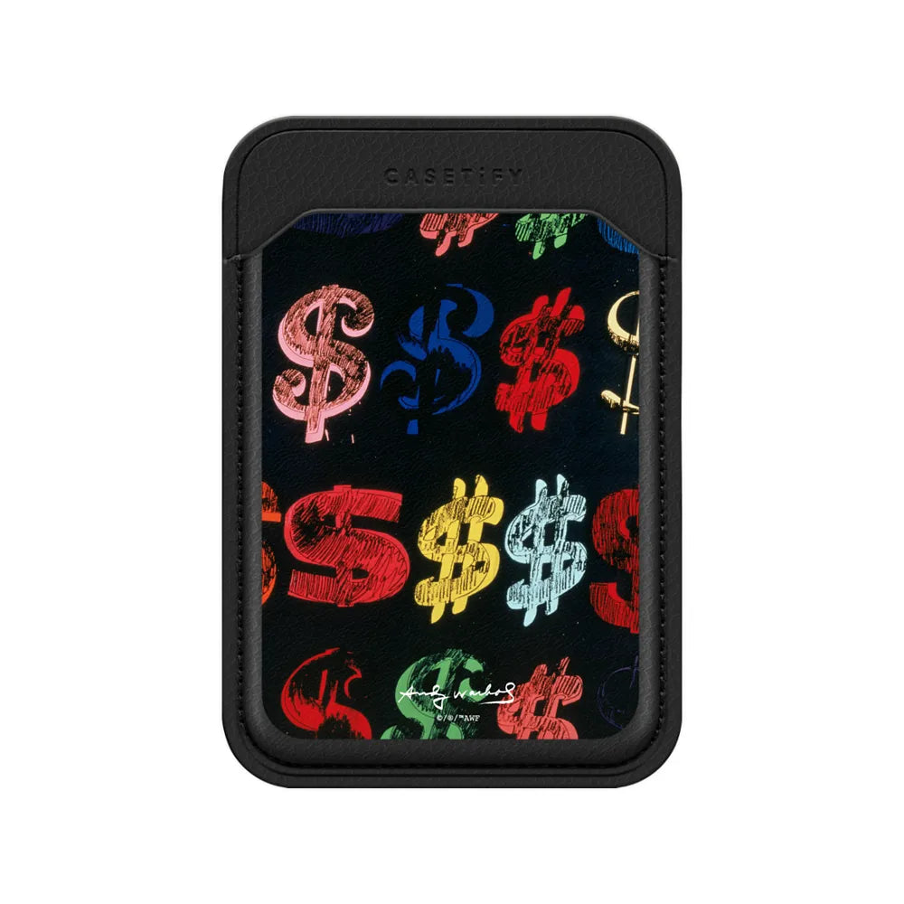 Dollar Signs (1981) Andy Warhol Snappy Wallet