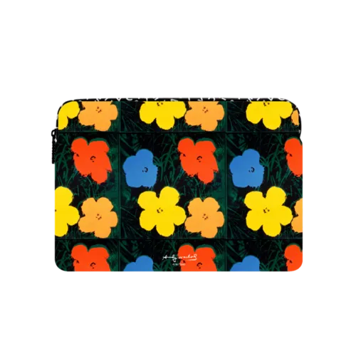Flowers (c. 1965) Andy Warhol Laptop Sleeve | Large (16") / Impact Laptop Sleeve / Multicolor | Image 1