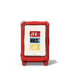 Destinations | 21" Carry-On Suitcase / Bounce Suitcase / Cherry Red | Image 1