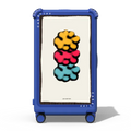Clouds | 29" Check-In Trunk Suitcase / Bounce Suitcase / Cobalt Blue | Image 1