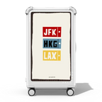 Destinations | 29" Check-In Trunk Suitcase / Bounce Suitcase / Glossy Cloud White | Image 1