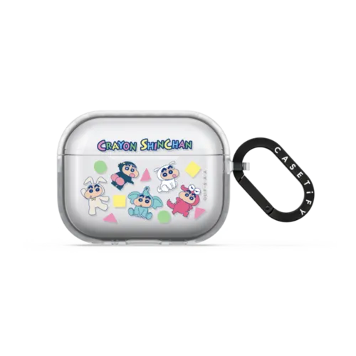 Transforming Shinchan Earbuds Case | AirPods Pro 3 / Earbuds Impact Case / Frost | Image 1