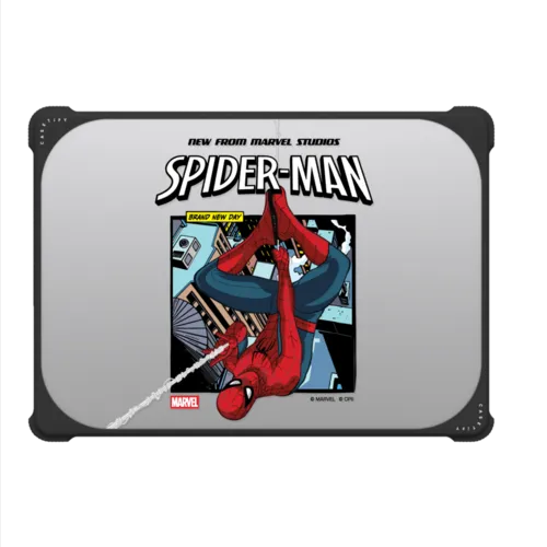 Spider-Man Poster Laptop Case | MacBook Pro 14-inch (M1 - M5) / MacBook Bounce Case / Black | Image 2