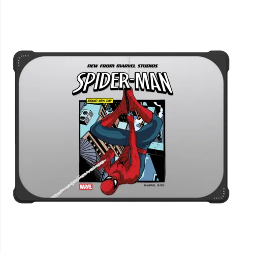 Spider-Man Poster Laptop Case | MacBook Pro 16-inch (M1 - M5) / MacBook Bounce Case / Black | Image 2