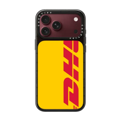 DHL Logo Case | iPhone 18 Pro Max / Impact Case MagSafe Compatible - Glossy / Glossy Black | Image 1