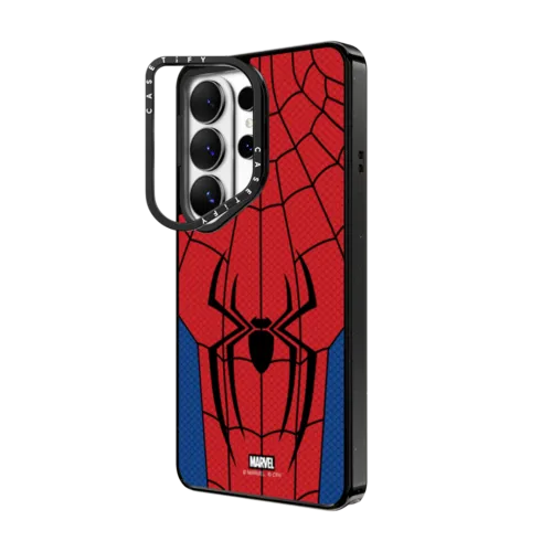 Spider-Man New Suit Case | Galaxy S26 Ultra / Impact Ring Stand Magnetic Case / Black | Image 2