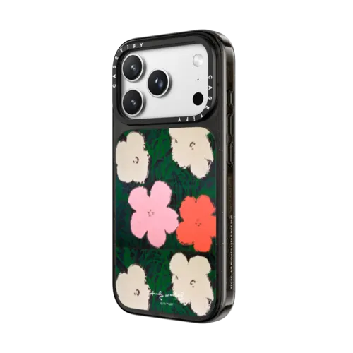 Flowers (1964-1968) Andy Warhol | iPhone 18 Pro Max / Impact Case MagSafe Compatible - Glossy / Glossy Black | Image 2