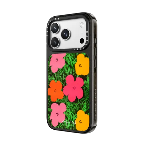 Flowers (1964–1968) Andy Warhol | iPhone 18 Pro Max / Impact Case MagSafe Compatible - Glossy / Glossy Black | Image 2