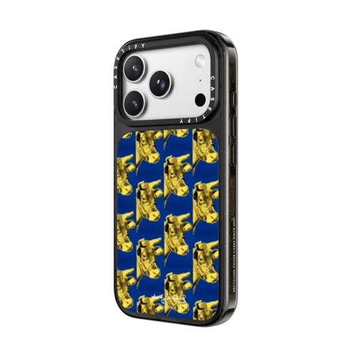 Cows Wallpaper (1971) Andy Warhol | iPhone 18 Pro Max / Impact Case MagSafe Compatible - Glossy / Glossy Black | Image 2