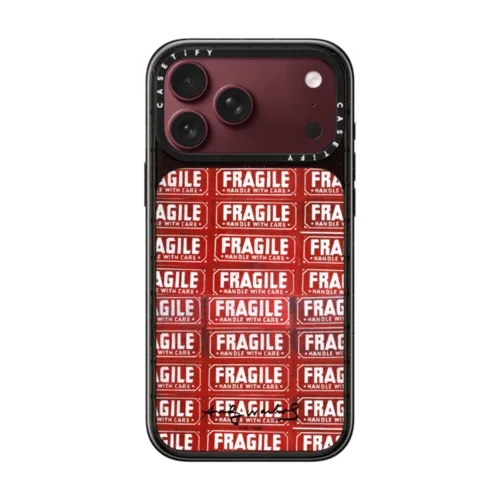 Fragile (1962) Andy Warhol | iPhone 18 Pro Max / Impact Case MagSafe Compatible - Glossy / Glossy Black | Image 1