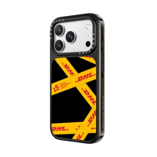 DHL Duct Taped Case | iPhone 18 Pro Max / Impact Case MagSafe Compatible - Glossy / Glossy Black | Image 2
