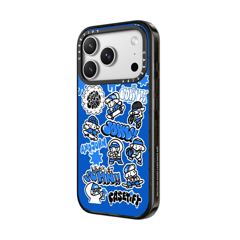 Mini JOHN (Sticker Mania) - Blue