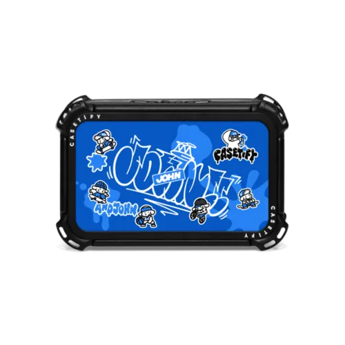Mini JOHN (Sticker Mania) | Bounce Crossbody / Bounce Crossbody / Matte Black | Image 1