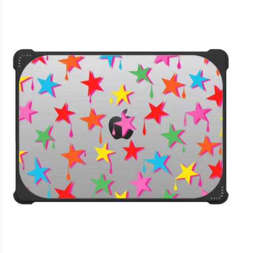 Dopamine Stars | MacBook Pro 14-inch (M1 - M5) / MacBook Bounce Case / Black | Image 2
