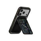 Sashiko Paisely Snappy Cardholder Stand