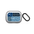 Block Sashiko Earbuds Case | AirPods Pro 3 / Earbuds Impact Case / Frost | Image 1