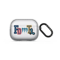 FDMTL Embroidery Earbuds Case | AirPods Pro 3 / Earbuds Impact Case / Frost | Image 1