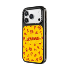 DHL 15th Anniversary Jumbled Pattern Case | iPhone 18 Pro Max / Impact Case MagSafe Compatible - Glossy / Glossy Black | Image 2