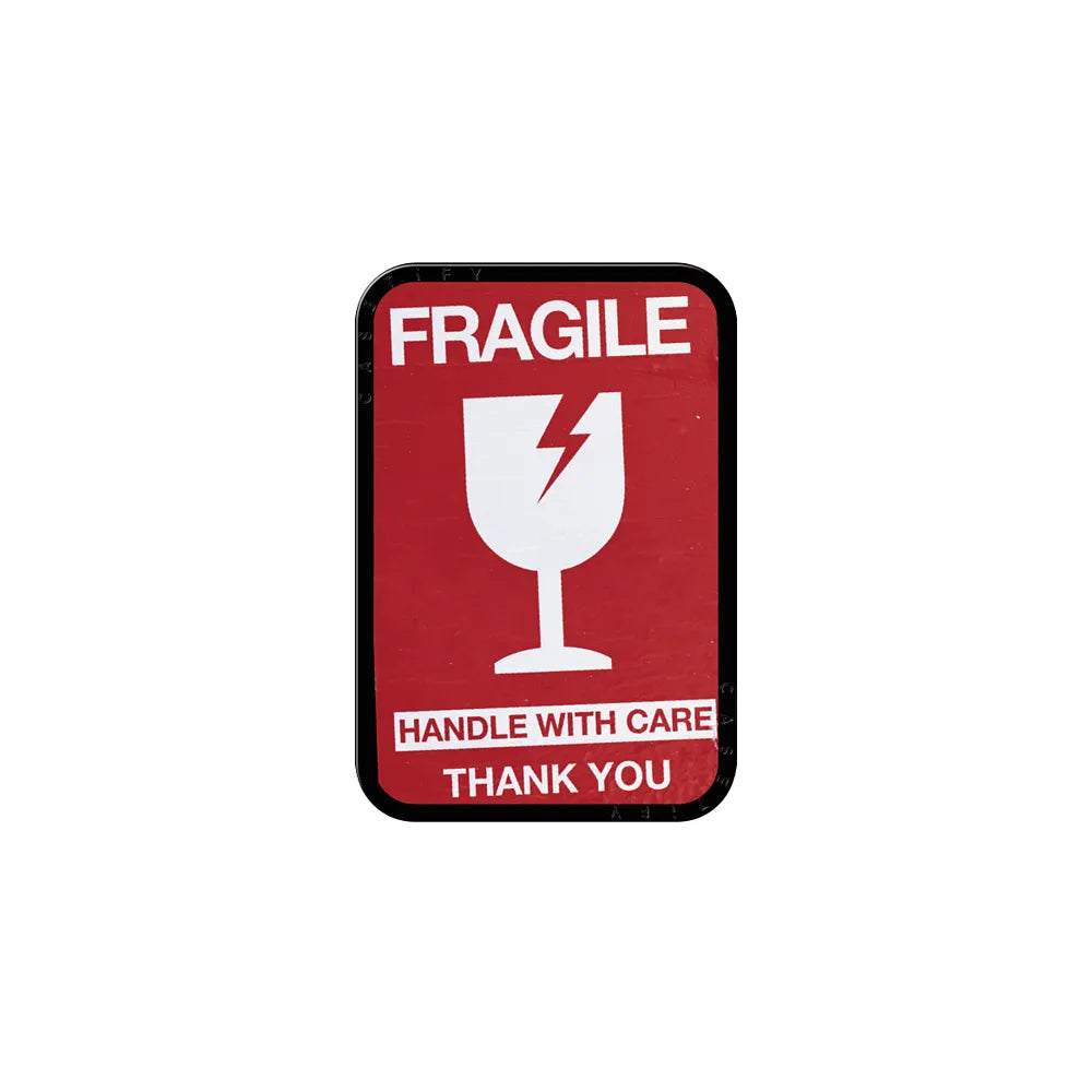 DHL Shipping Stickers Card Holder
