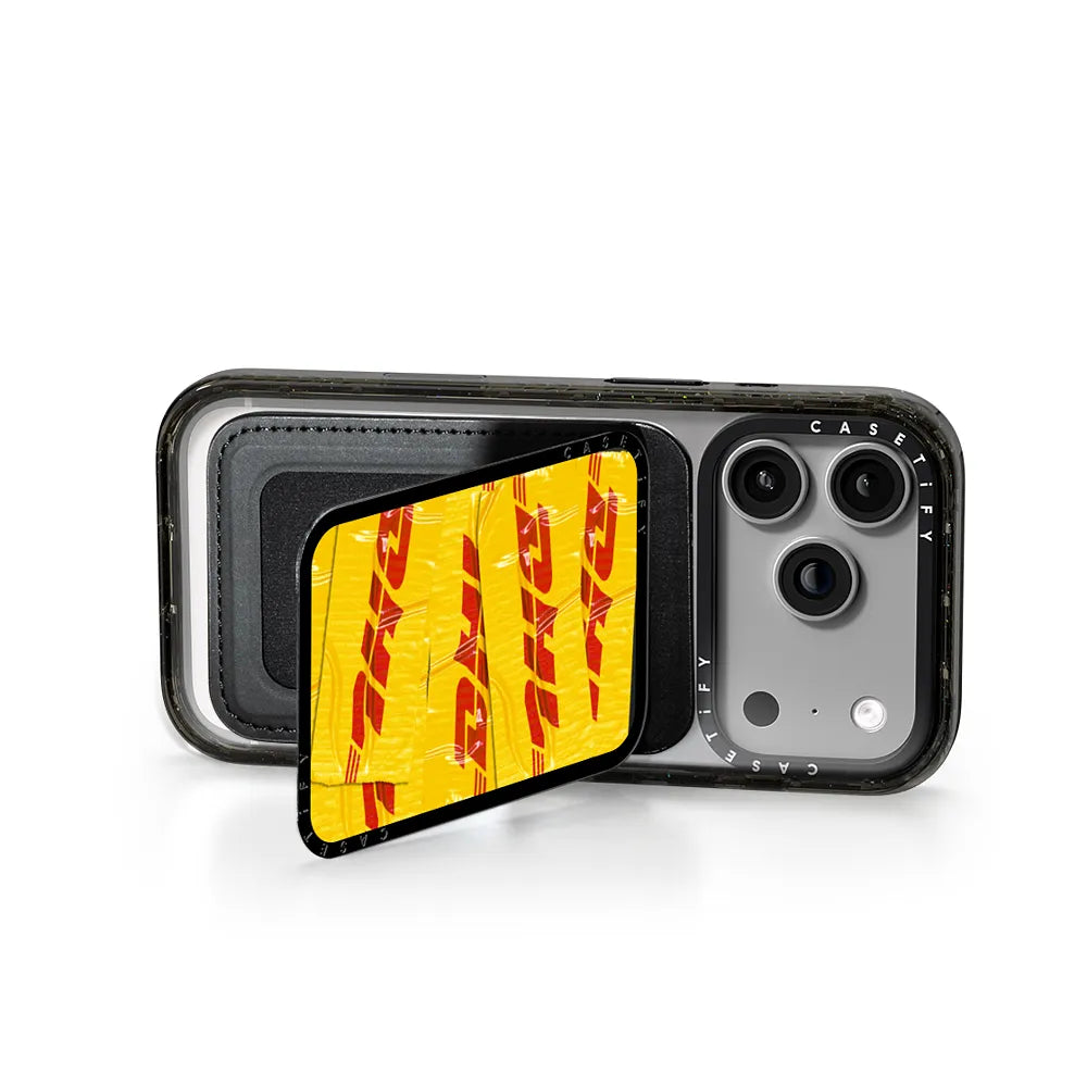 DHL Sticker Card Holder