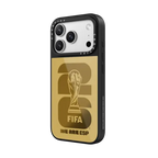 FIFA WORLD CUP 26™ WINNER PRINT CASE - ESP | iPhone 17 Pro Max / Metallic Glaze Case MagSafe Compatible / Silver on Black | Image 2
