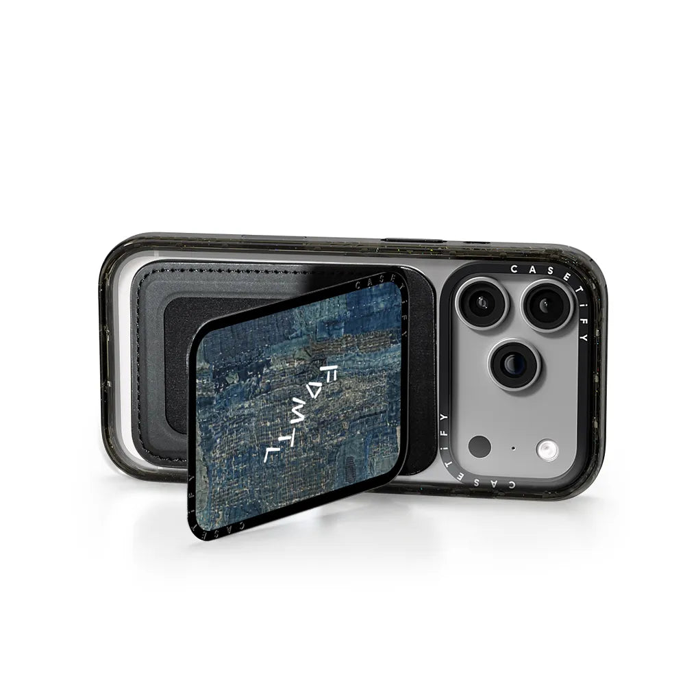 Indigo Boro  Type-A Snappy Cardholder Stand