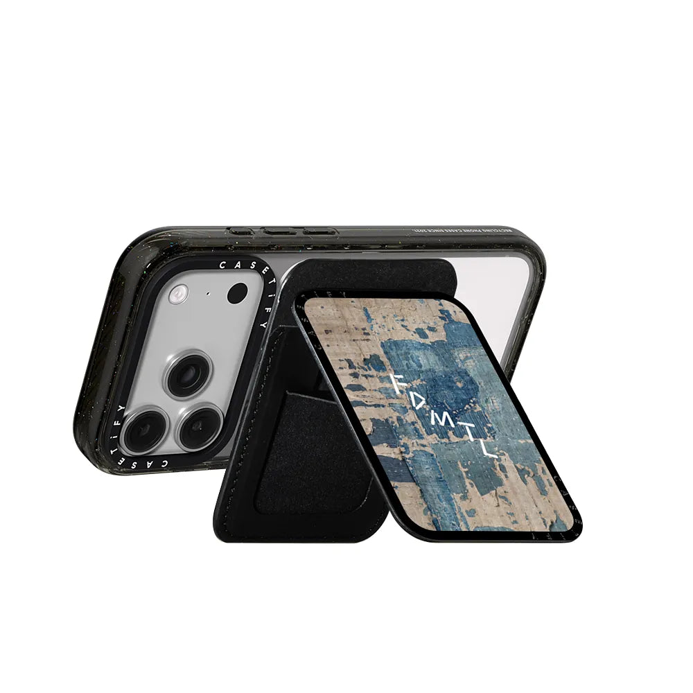 Indigo Boro  Type-B Snappy Cardholder Stand