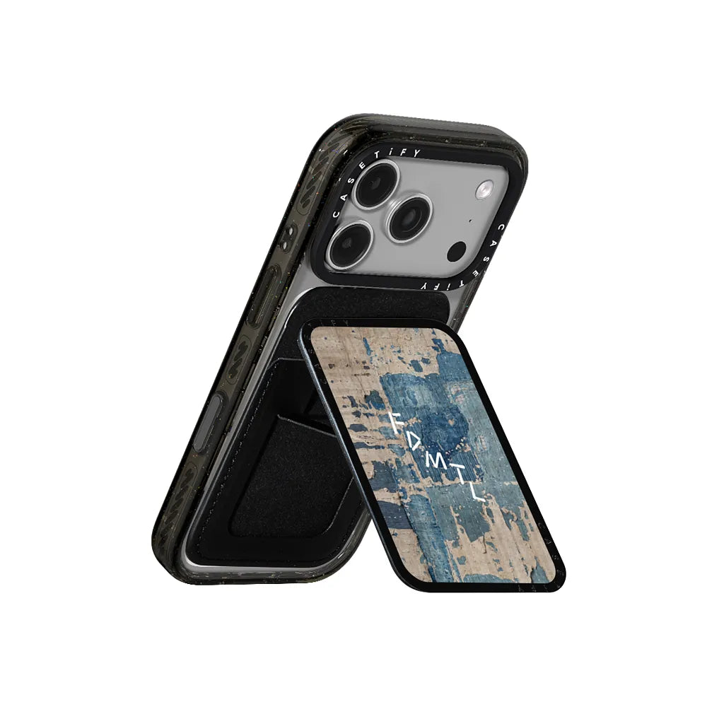 Indigo Boro  Type-B Snappy Cardholder Stand
